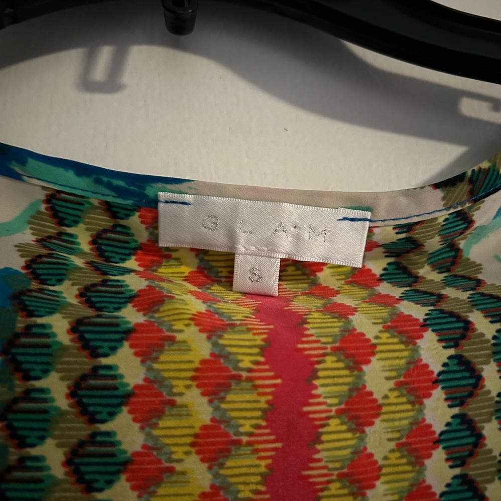 Colorful GLAM Patterned Dress - Picture 2 of 3